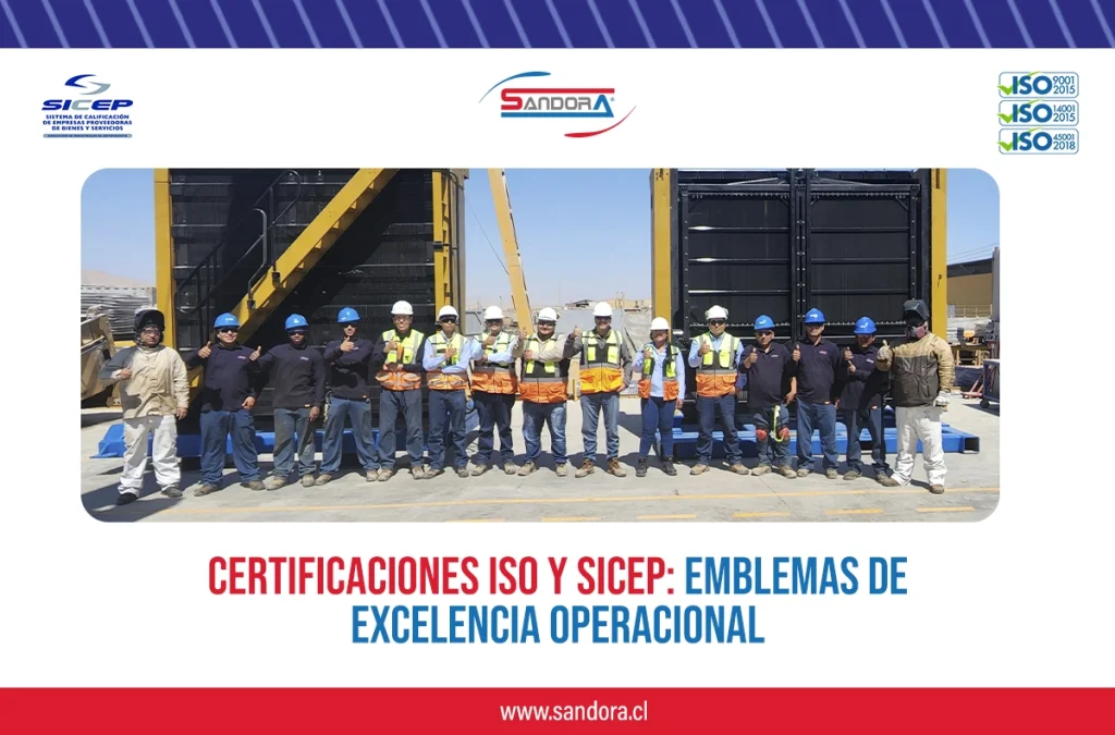 En SANDORA nos apoyamos en pilares fundamentales de acreditación.