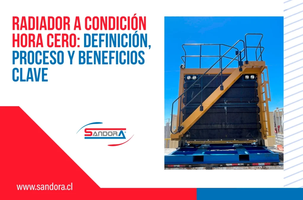 En SANDORA, evaluamos, diagnosticamos y llevamos tus radiadores a condición HORA CERO.